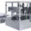 Automatic stand-up pouch filler and capping machine