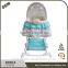 blue check new born rocking crib baby bassinet