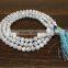 Blue lace Agate Jap mala | 108 Beads mala For Sale | Semiprecious Beads