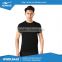 ERKE factory dropshipping wholesale brand plain color mens polyester sport short sleeve t shirt