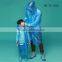 OEM service rain coat manufacture in China,polyester material clear rain coat for adult