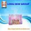 E health food File handbag cometic custom plastic makeup bag