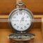 Antique Brass Hollow Double Dolphins Dial Pocket Watch Animal Quartz Watch