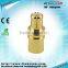 Straight MCX female to MCX male RF adapter connector