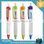 Best quality hot sell push plastic ballpoint pen
