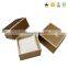 Folding Cardboard Luxury Matchbox Style DVD Gold Gift Box