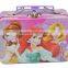 accept custom order portable kids cute lunch tin box