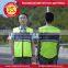 Reflective High Visibility Safety Motorcycle Vest