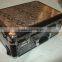 PVC trolley case cabin size,trolley case luggage with Nylon and mesh bag inner,flight trolley case