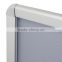 Aluminum snap frame profile 32mm Mitred