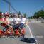 European popular seven-person conference tricycle for city outing
