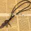 Hot sale Vintage leather strap necklace for men