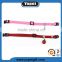 Hot Selling Decorative Leather Pet Cat Dog Collars With Pendant, Pink