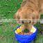 folding waterproof Pet Dog Travel Bowls