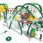 High quality multifunction children slide and swing outdoor amusement equipment
