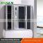 Large rectangle shower cabin with steam and massage