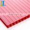 4-10mm mulniciple project purpose & construction pc hollow sheet exported anti fog uv coating sheet for roofing