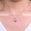 S259 Globalwin Purple And Orange Enamel 925 Europen Butterfly Charm Brand Crystal Paved Charm