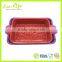Red Big Flower Silicone Cake Mold Set of 2, Baking Cake Pans