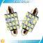 Festoon led automotive bulbs lighting for car led light 39mm 16SMD 12v