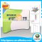 high quality exhibition booth trade show tension fabric displays backwall for meeting