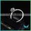 moissanite girdlestone customized 14k gold 1 carat 9 hearts & flower forever one forever brilliant moissanite rings