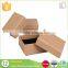 China suppliers new design brown kraft paper Luxury cardboard Storage jewelry box