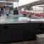 Factory manufacturer low price big hydro jets outdoor spa with DVD