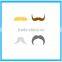 Fashion Mustache Silconewine Wine Marks