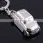 Wholesale business gift metal 3D car key chains /On sale keychains metal 3d car shape key rings