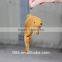 toy key ring in fake fur plush dolphin keychain