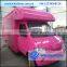 mobile food cart trucks/snack food cart for sale