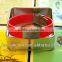 rubber engrave id bracelet metal clasp silicone id bracelet