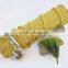 Colorful playground climbing ropes / climbing PP safety rope with hook