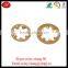 China Supplier Precisioon Stamping Process Aluminum Star Lock Washer With Anodized
