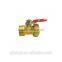 brass ball valve for pipe tube connecting , with 1/4" 3/8"female and male standard thread