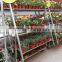 204 Display flower cart pot trolley rack