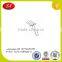 china factory price special bending chrome polished wire forming springs