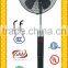 hot new products for 2015 USA hot sale 18inch stand fan with figure 8 movement