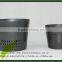 Black net pot plastic flowet pot