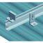 L footing for commercial roof or industrial roof, the most common solution for tin roof