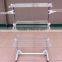 multi color clothes garment drying hanger rack and Large Capacity Rack with 3 Levels and Bar for Sheets
