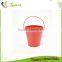 Hot Sale Ice Beer Galvanized Decorative Small Colored Easter Metal Buckets With Handle