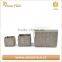 Green Field plain kraft paper storage bags,brown kraft paper weave storage bag