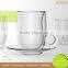 Favorable Price Creative Double-Layer Cow Milk Glass Cup
