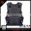 600D ruggedized oxford space mesh velclor men outdoor adjustable size security molle army tactical vest