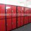School Black Four Door Steel Gym Metal Locker