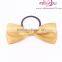 grosgrain ribbon bow on wine bottle