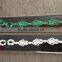 crown lace bracelet Italian lace bracelets crown macrame lace bracelet cheap promotion woven lace bracelet