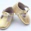 Popular anti-skid handmade soft leather baby shoes